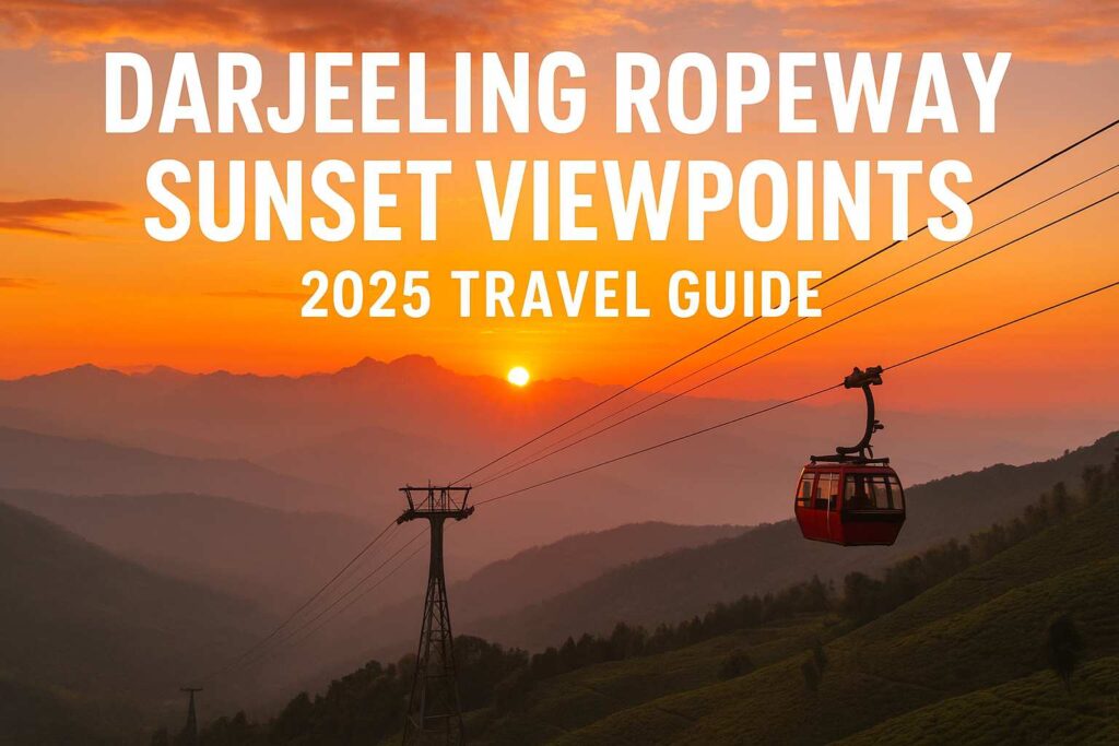 Darjeeling Ropeway Sunset Viewpoints